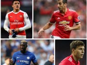 Bóng đá - Dàn sao tệ nhất nửa mùa Ngoại hạng Anh: 3 sao MU và Arsenal góp mặt