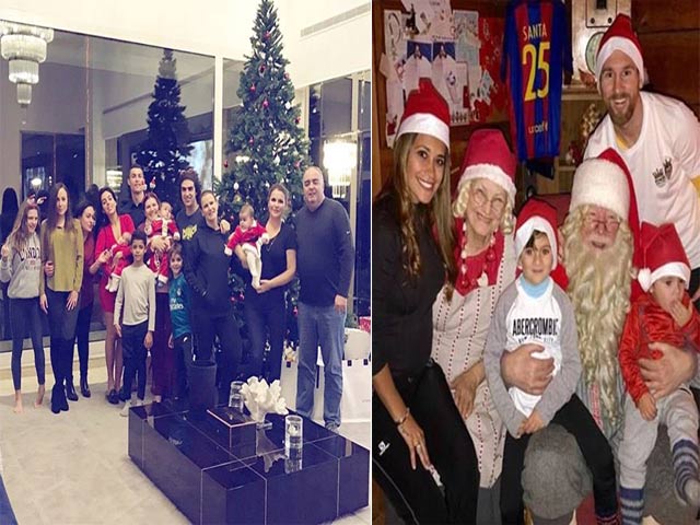 Bóng đá - Ronaldo cười gượng đón Giáng sinh, Messi mở hội cùng gia đình