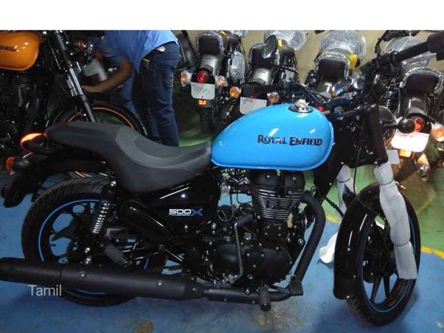 Thế giới xe - Royal Enfield Thunderbird 500X sắp trình làng, có 4 màu sắc