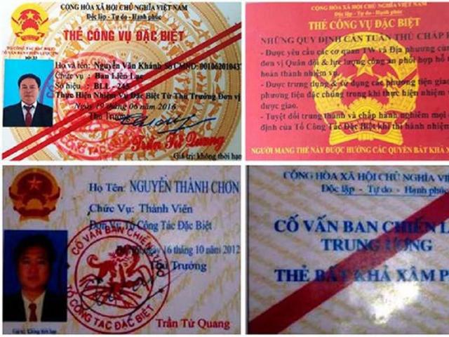 Pháp luật - Dùng thẻ "bất khả xâm phạm" dọa CSGT