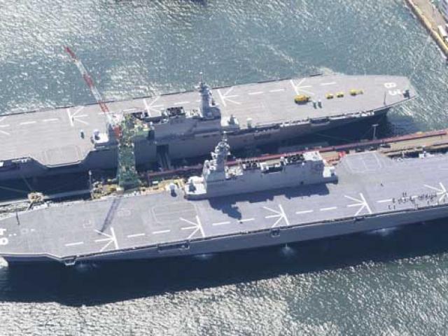Nhật Bản biến tàu chiến thành tàu sân bay, TQ giật mình?
