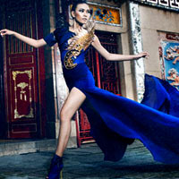 Thời trang công sở - Diệu Huyền khoe chân dài bất tận