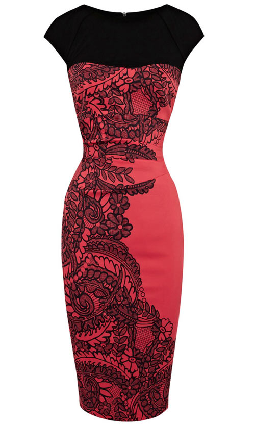Khảo giá 8 chiếc váy đỏ hợp mốt mùa Xuân - 1