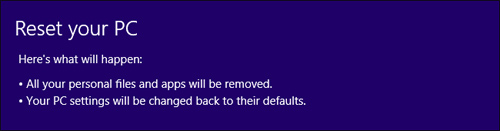 Khám phá Refresh và Reset trên Windows 8 - 2