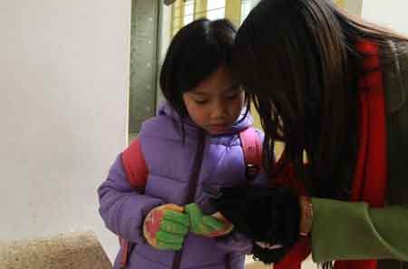 Hàng ngàn HS Hà Nội nghỉ học vì rét - 2