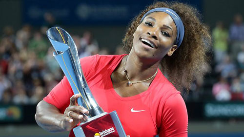 Serena lần đầu đăng quang tại Brisbane - 1