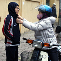 Giáo dục - du học - HN: Rét đậm, có thể hoãn thi học kỳ