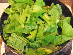 Ngọt thanh canh cải thịt bằm - 5