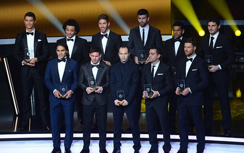 Đội hình xuất sắc nhất năm: FIFA quên Premier League - 1