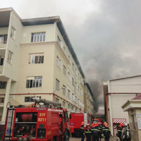 Tin tức trong ngày - TP.HCM: Cháy kinh hoàng tại khu chế xuất