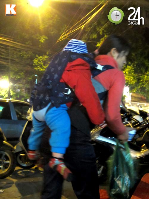 Trẻ em vật lộn mưu sinh trong giá rét Thủ đô - 8