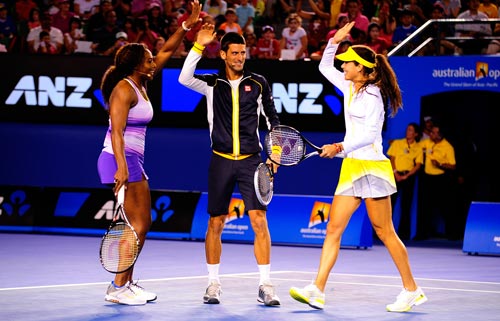 Australian Open: Djokovic&Serena nhảy ngựa - 8