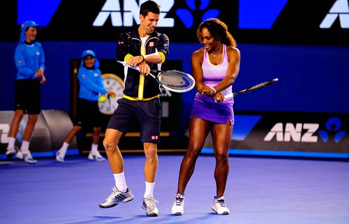 Australian Open: Djokovic&Serena nhảy ngựa - 4