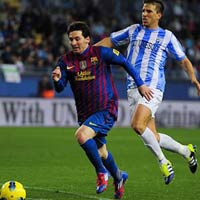 Bóng đá - Malaga - Barca: Con tàu trên đường ray