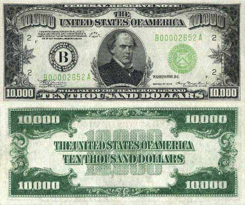 Đồng USD mệnh giá lớn nhất là bao nhiêu? - 2
