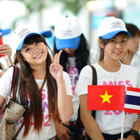 Miss Teen Việt rạng rỡ trên đất Thái