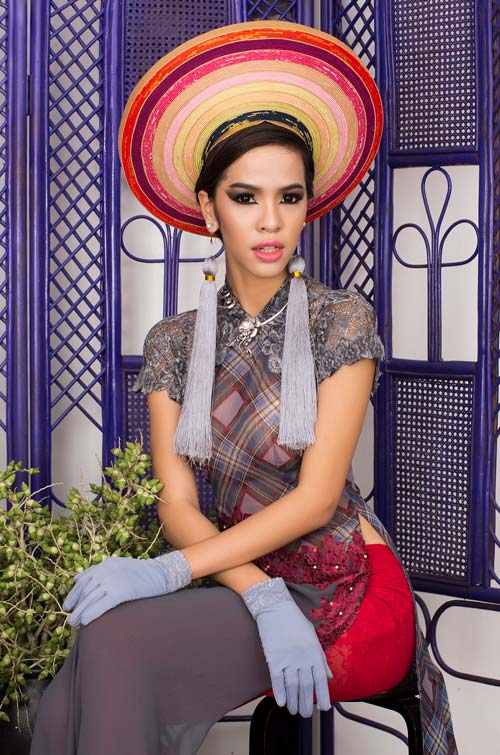 Áo dân tộc phá cách trong thiết kế Việt - 9