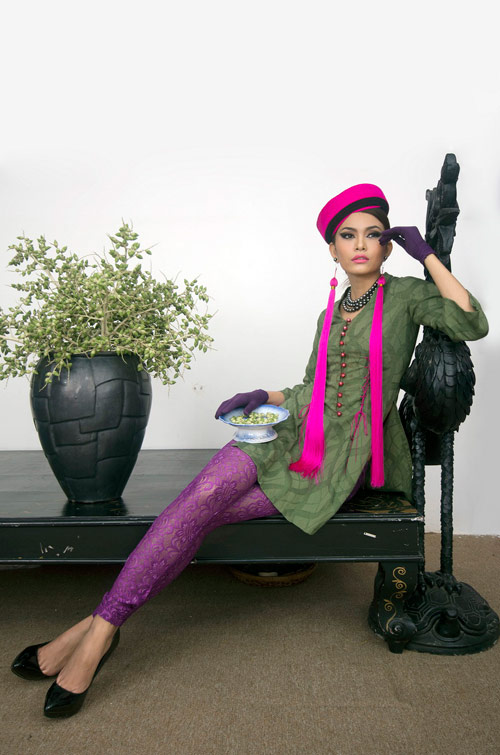 Áo dân tộc phá cách trong thiết kế Việt - 15