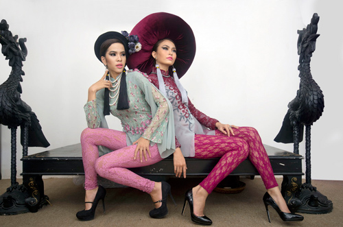 Áo dân tộc phá cách trong thiết kế Việt - 17