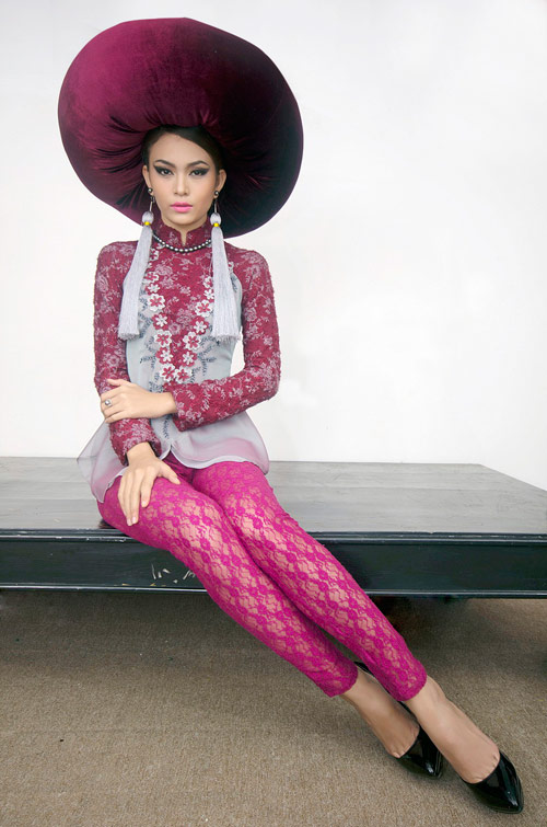 Áo dân tộc phá cách trong thiết kế Việt - 18