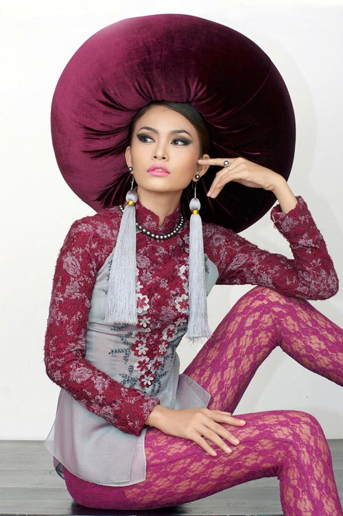 Áo dân tộc phá cách trong thiết kế Việt - 5
