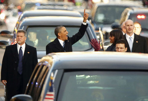 Toàn cảnh lễ nhậm chức của Obama qua ảnh - 5