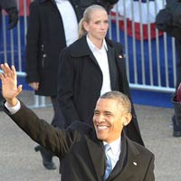 Tin tức trong ngày - Cận mặt nữ đặc vụ hộ vệ Obama nhậm chức