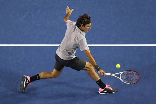 HOT: Federer 10 lần liên tiếp lọt vào BK Úc mở rộng - 1
