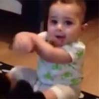 Tin tức trong ngày - Bé 7 tháng tuổi nhảy Gangnam style cực yêu