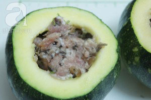 Bí nhồi thịt hấp cả nhà khen ngon - 8