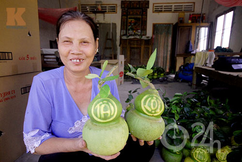 Hốt bạc tỷ từ dưa Mercedes, bưởi chữ nổi - 6