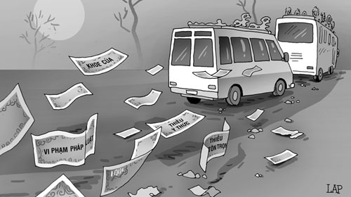 Đám tang công chức "thoải mái" vòng hoa - 1