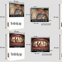 Tin tức trong ngày - “Sốc” với hình ảnh sắp in trên bao thuốc lá