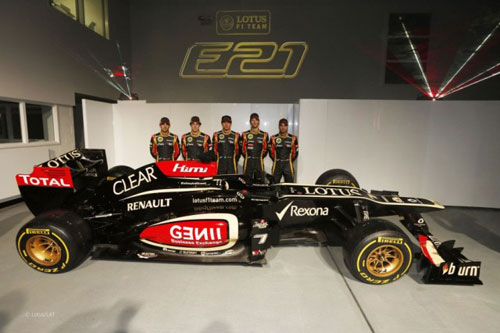 Lotus ra mắt E21 cho mùa giải F1 2013 - 1