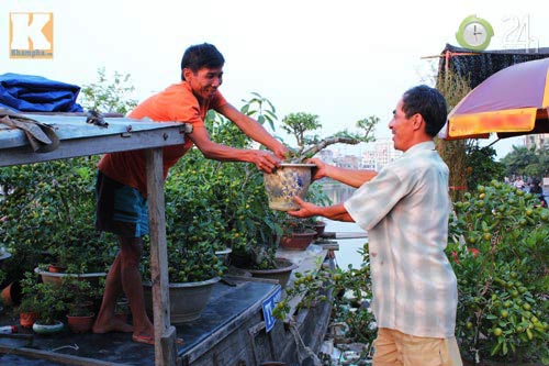 Hoa tết cập bến Bình Đông đợi khách - 3