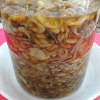 Ẩm thực - Hũ mắm tép rong ngày tết của má