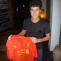Bóng đá - TTCN 30/1: Coutinho khoe áo Liverpool