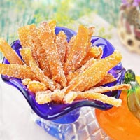 Ẩm thực - Làm mứt vỏ cam rất thơm và dễ