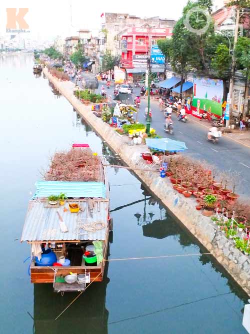 Hoa tết cập bến Bình Đông đợi khách - 5