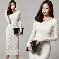 Thời trang công sở - Váy ren ngọt ngào chào xuân công sở