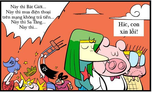 Tây Du Ký hài: Mẹo chống mất cắp - 4