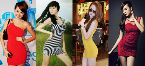 8 "con nghiện" váy bó của showbiz Việt - 17