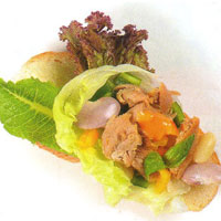 Ẩm thực - "Bản salad" ngon miệng đầu xuân