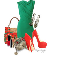 Bí quyết mặc đẹp - 6 cách "tái sử dụng" váy cocktail xanh