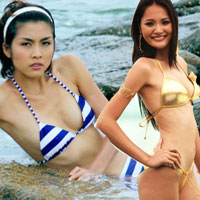 Người mẫu - Hoa hậu - Ngắm &quot;gái ngoan&quot; mặc bikini