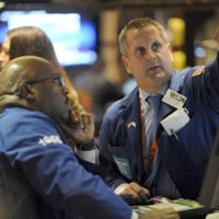 Thiếu xung lực, Phố Wall trồi sụt