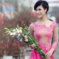 Bạn trẻ - Cuộc sống - Thiếu nữ Hà thành khoe sắc cùng xuân