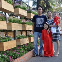 Tin Đà Nẵng - Đà Nẵng: Rực rỡ Đường hoa xuân Bạch Đằng