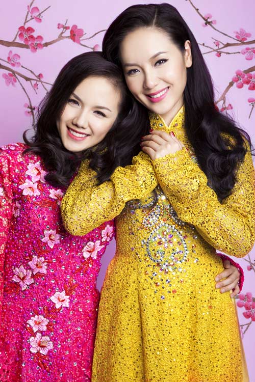 Chị em Phương Linh đọ nét duyên dáng - 5