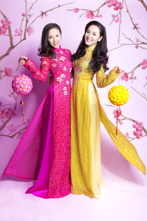 Chị em Phương Linh đọ nét duyên dáng - 7